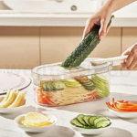 Transparent Vegetable Cutter